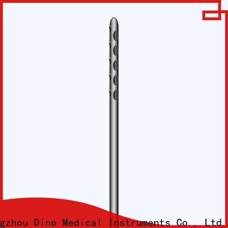 Dino 6 holes micro fat grafting cannula manufacturer for surgery