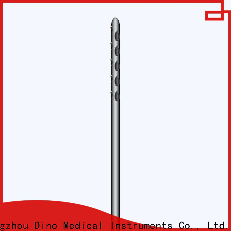 Dino 6 holes micro fat grafting cannula manufacturer for surgery
